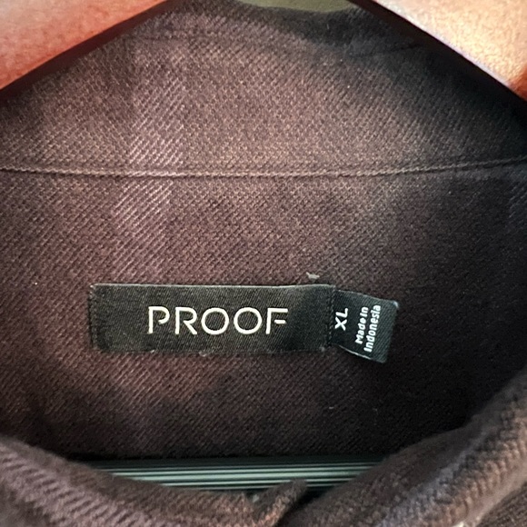 Proof slim fit flannel XL - Picture 2 of 2